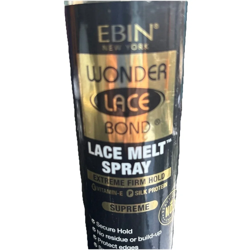 Ebin New York Wonder Lace Bond‎ MELTING SPRAY, Supreme Strong Hold 8oz